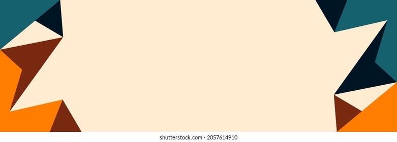 Template banner and cover ads, can use for social media, template sale with geometric modern style and suitable for promotion, event, web, etc.