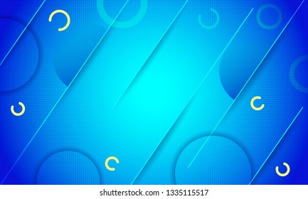 Template banner, cover, web backgrounds. Bright, juicy, flowing background color. Blue, yellow, green, white. Report, graphic design, business. Scientific annual report design vector collection.