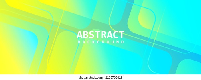 Template banner with gradient color. design with liquid shape and abstract element.