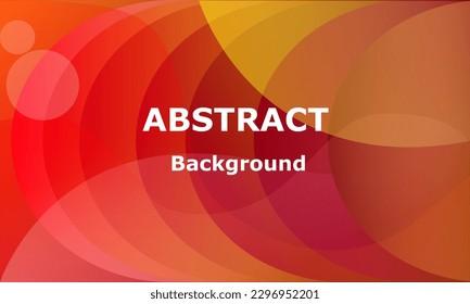 Template banner with Red and Yellow gradient color. design with liquid shape.