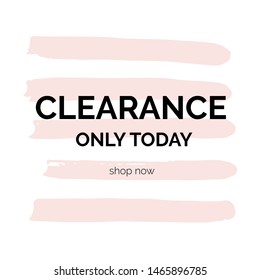 Template, banner for social media post promotion. Geometric square background with text space, abstract elements, stripes. Sale, discount promo, email, newsletter layout