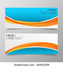 Template banners and text box infographics for design abstract background.