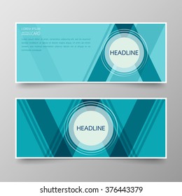 Template banners and text box infographics for design abstract background.