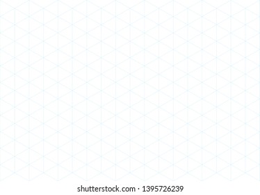template big blue isometric grid, vector illustration, EPS 10 ,Design lines Split into pieces By bringing them together.