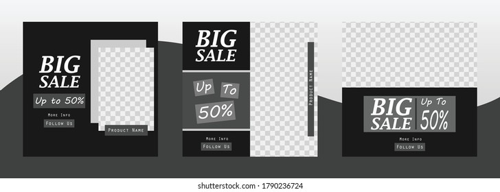 Template - Big sale advertising template. Branding sale template good for social media campaign