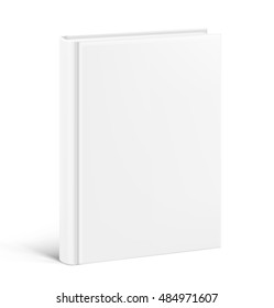 Template of blank cover book on white background. Vector illustration. It can be used for promo, catalogs, brochures, magazines, etc. Ready for your design.