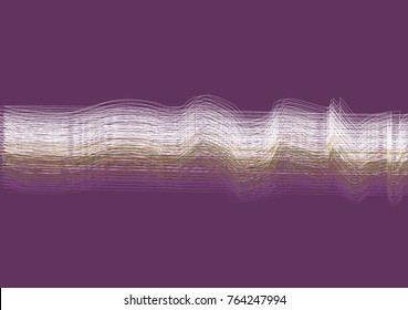 Template of the Book Cover Background with White and Multicolored Abstract Line Textures