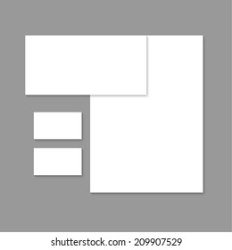 Template for branding and identity. 