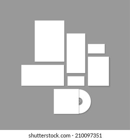 Template for branding and identity. 