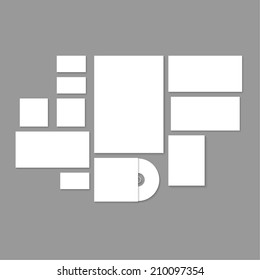 Template for branding and identity. 