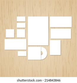 Template for branding and identity. 