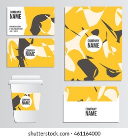 Template for branding identity