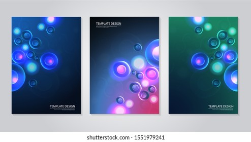 Template brochure or cover book, page layout, flyer design. Concept and idea for health care, technology. science icon pattern medical innovation concept. vector design.