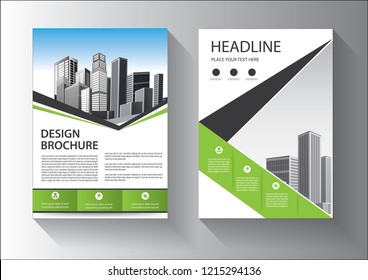 template brochure, flyer, cover for layout report corporate