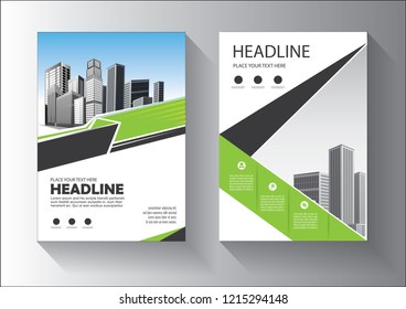 template brochure, flyer, cover for layout report corporate