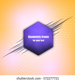 Template brochure layout on a light background soft background for ads or of any event. Information vector poster