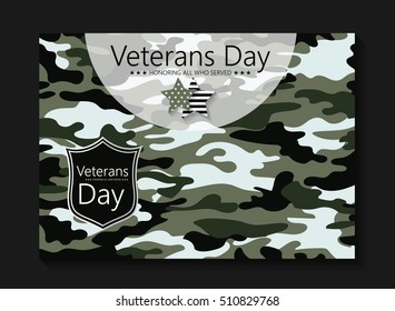 Template brochure Veteran's Day