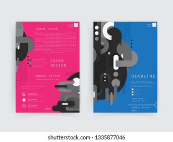 Template brochures, flyers, business presentations.