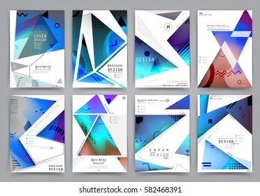 Template brochures, flyers, business presentations. Modern vector front page, layout in A4 size. Creative design