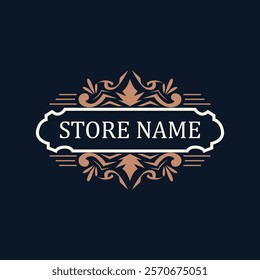 template for business, cafe, bar, restaurant, hipster clothing vintage retro minimalist simple photography elements decoration design