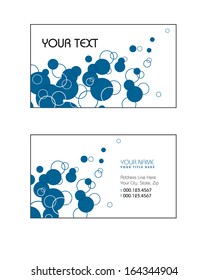 Template for Business Card.