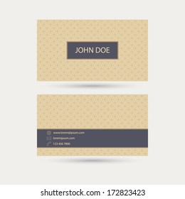 Template business card