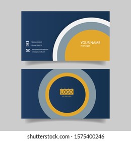 Template business card abstract. - Vector.