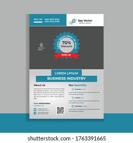 Template for Business Flyer Design