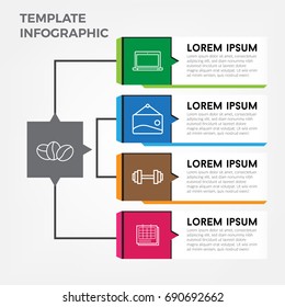 Template Business Infographic Elements