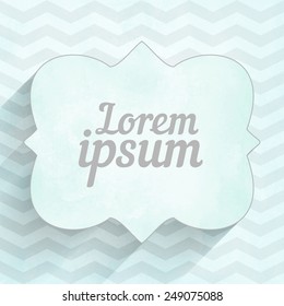 template card and frame