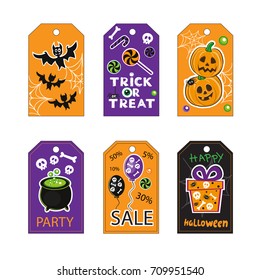 template card for Halloween