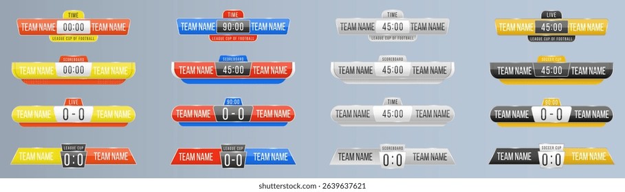 Template for champions with field goal score football france striped chart scoreboard player layout track spotlight match symbol business sport green play design information pennant