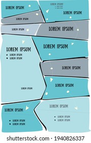 Template for check sheet or infographic