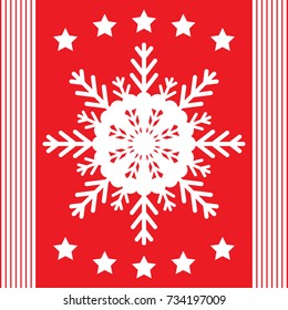 template christmas card, for wallpaper, banner, vector illustration
