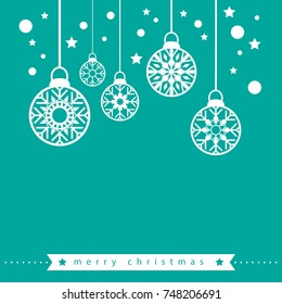 template christmas card, for wallpaper, banner, vector illustration