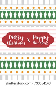 template christmas, with free space for text, for banner or card, size A4, vector