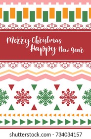 template christmas, with free space for text, for banner or card, size A4, vector