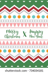 template christmas, with free space for text, for banner or card, size A4, vector