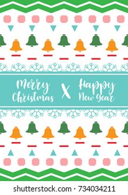 template christmas, with free space for text, for banner or card, size A4, vector