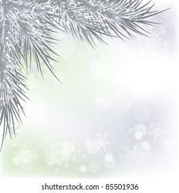 Template christmas greeting card, vector illustration