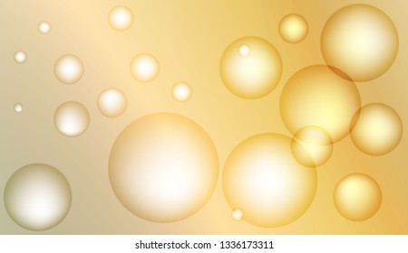 Template with circles. For flyer, brochure, booklet and websites design Vector illustration