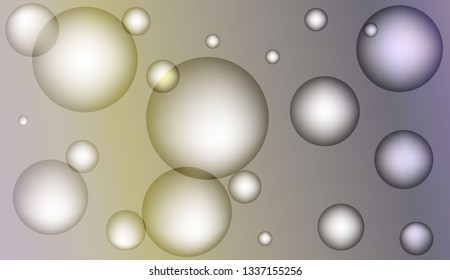 Template with circles. For flyer, brochure, booklet and websites design Vector illustration