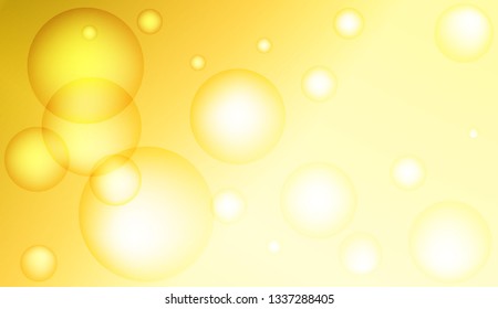 Template with circles. For flyer, brochure, booklet and websites design Vector illustration