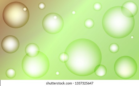 Template with circles. For flyer, brochure, booklet and websites design Vector illustration