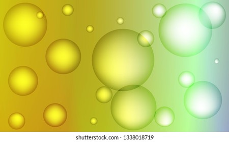 Template with circles. For flyer, brochure, booklet and websites design Vector illustration