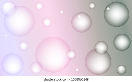 Template with circles. For flyer, brochure, booklet and websites design Vector illustration
