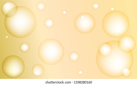 Template with circles. For flyer, brochure, booklet and websites design Vector illustration