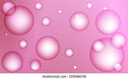 Template with circles. For flyer, brochure, booklet and websites design Vector illustration