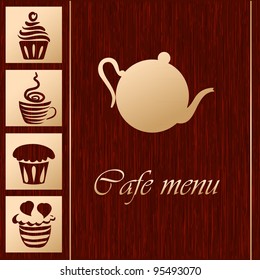 Template of coffee shop