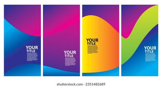 template color full background for social media look cool